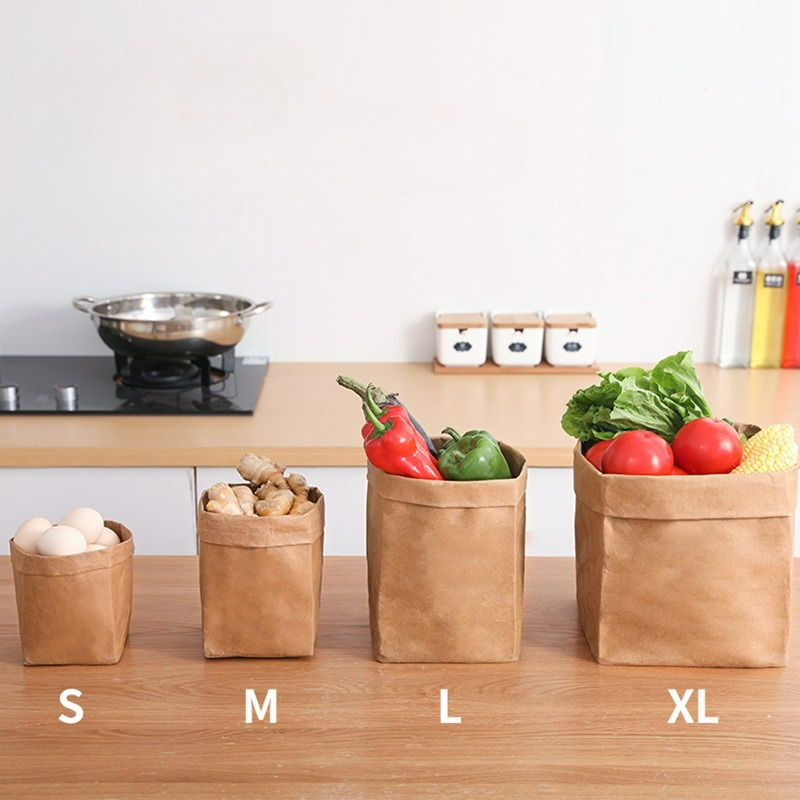 Kantong Kertas Kraft Kantong P - Reusable Produce Bag ulasan dan harga