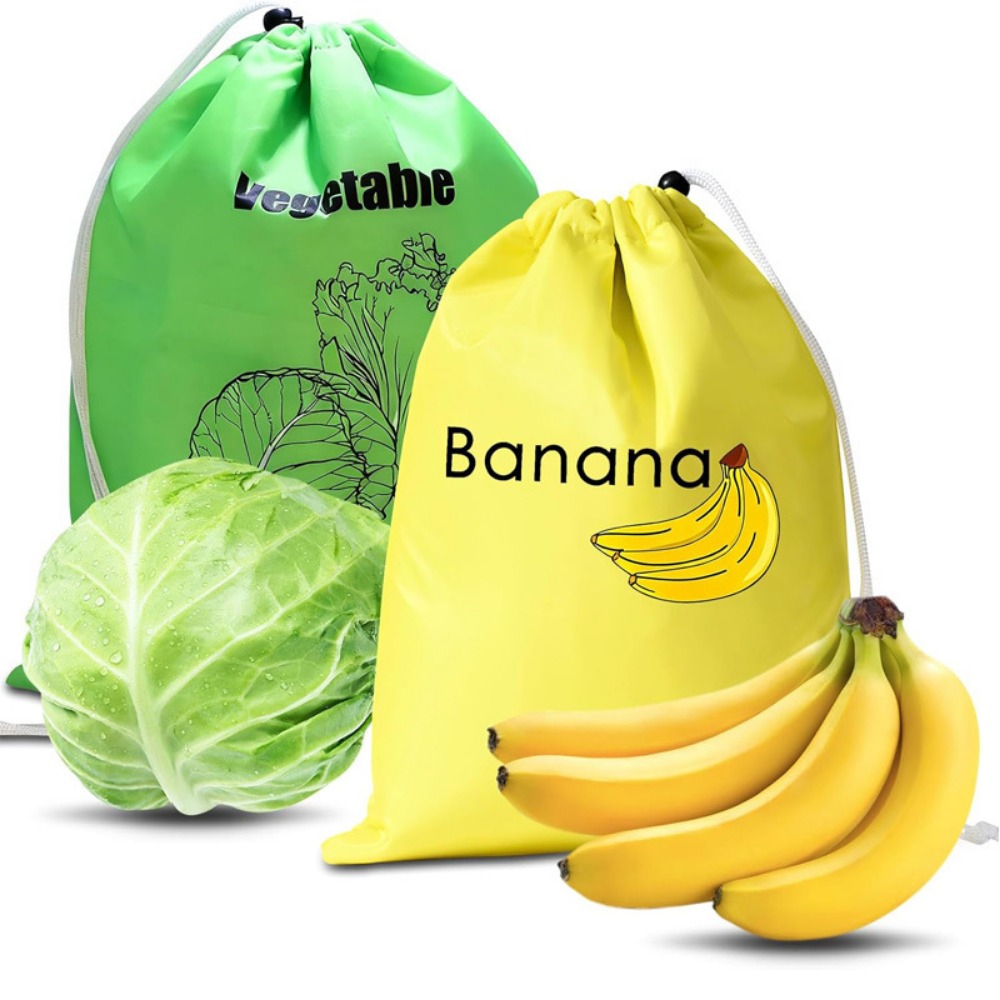1/3Pc Kantong Penyimpanan Pisa - Reusable Produce Bag ulasan dan harga