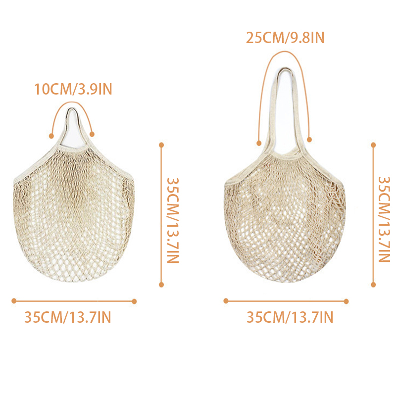 Tas Belanja Jaring Katun Lipat - Reusable Produce Bag ulasan dan harga