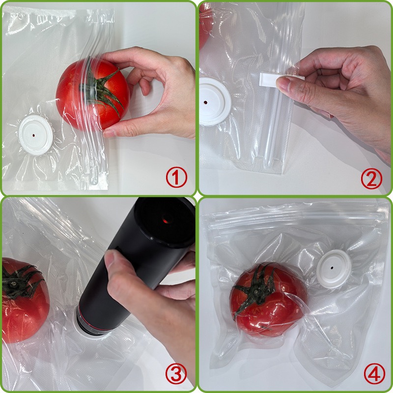 Kantong Penyimpanan Vakum Udar - Reusable Produce Bag ulasan dan harga