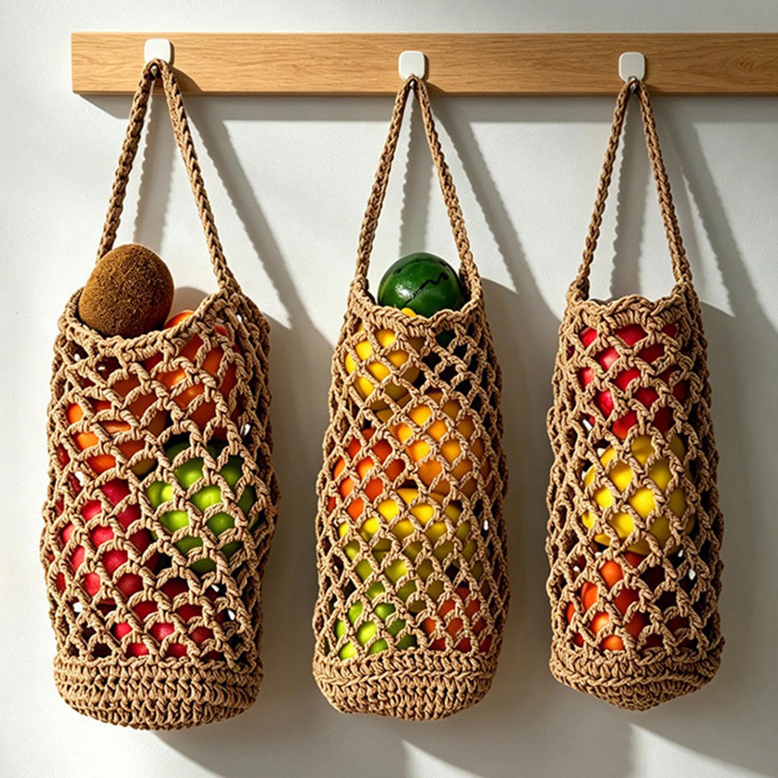 Tas Penyimpanan Sayuran Rajuta - Reusable Produce Bag ulasan dan harga